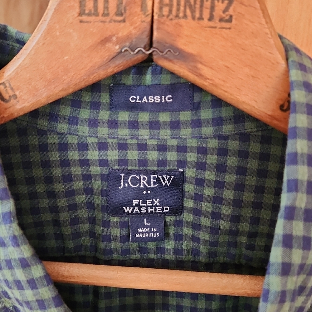 J. Crew Blackwatch Plaid Button Down Shirt - Picture 2 of 3